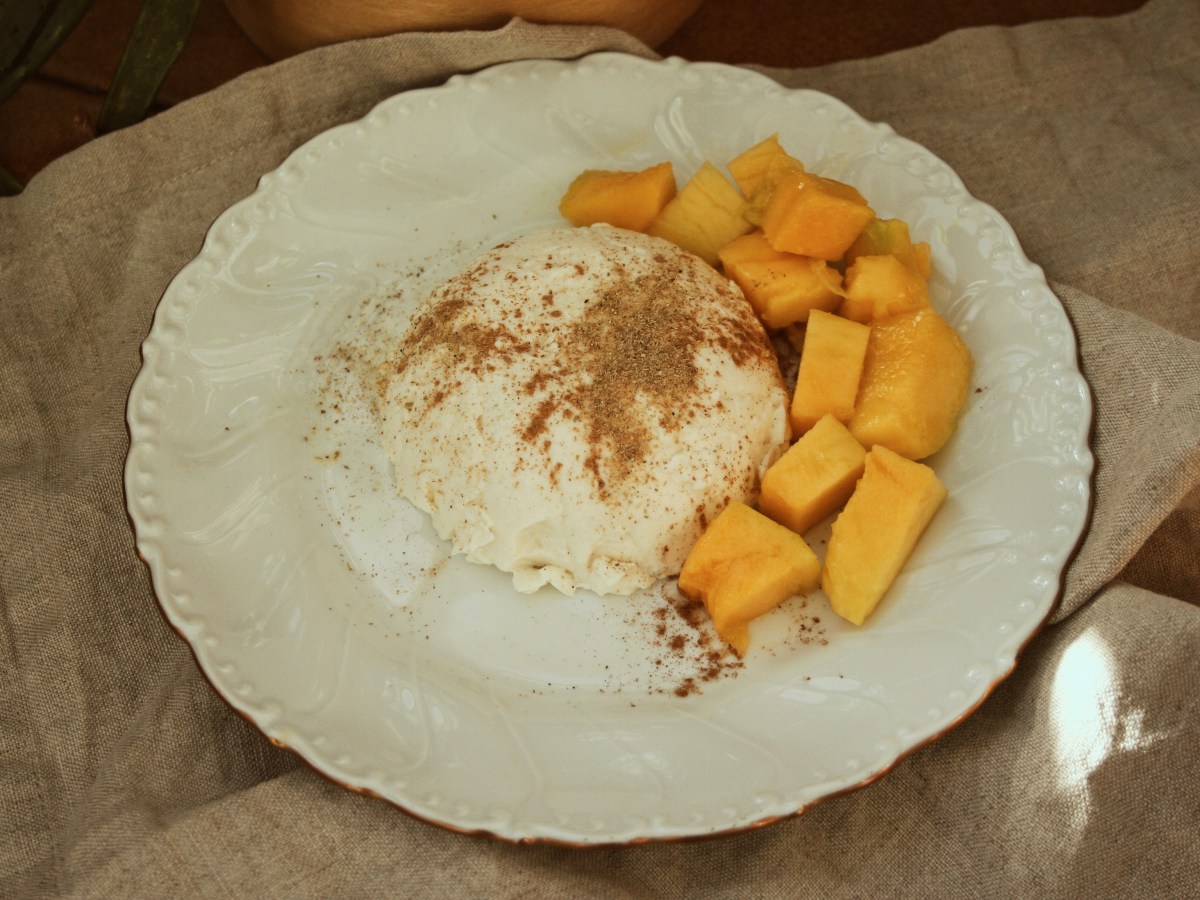 PANNA COTTA DE YOGUR CON&nbsp;MANGO