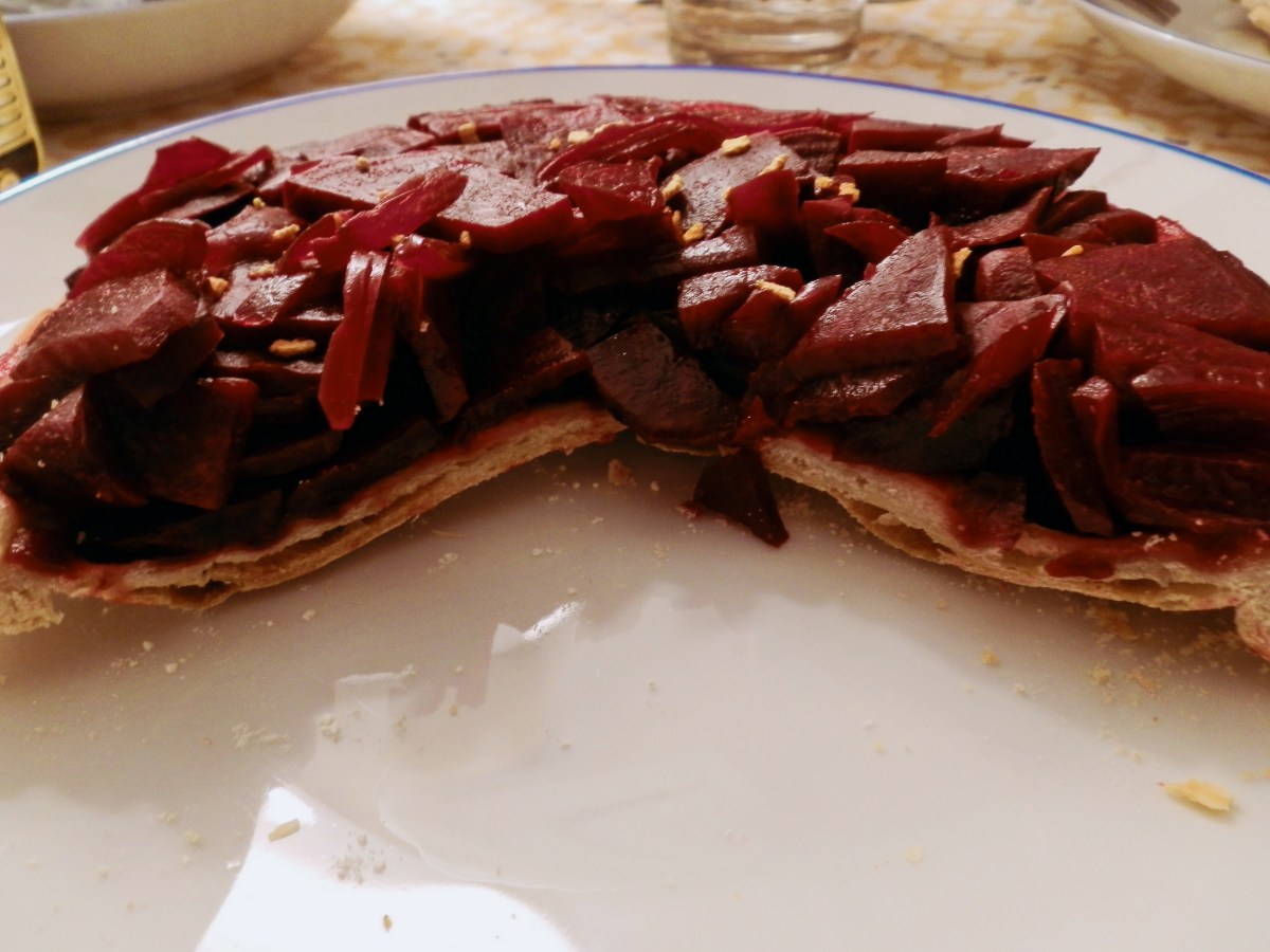 TARTALETA DE REMOLACHA&nbsp;ESPECIADA